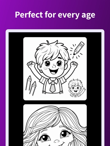 Magic Coloring Pages iPad screenshot