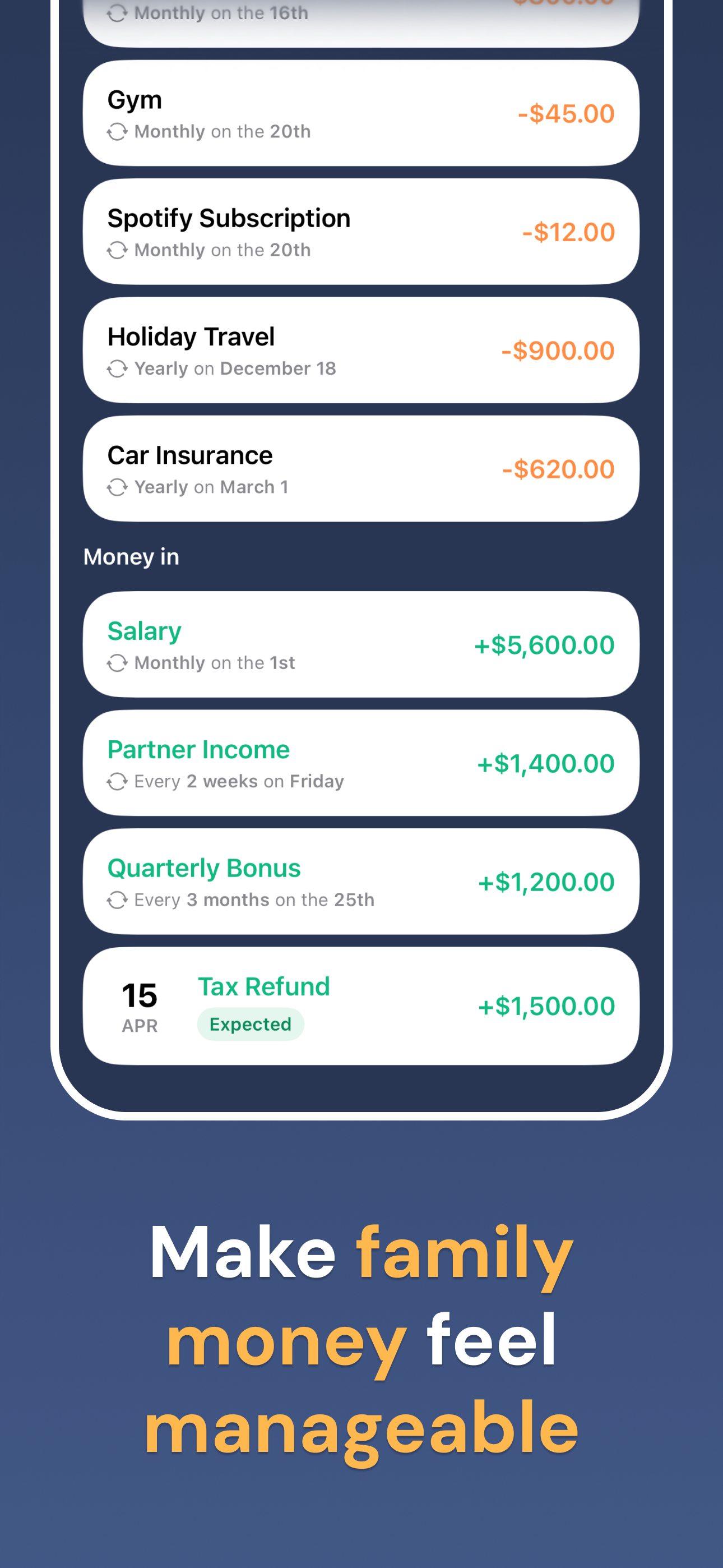 Money Manager, Planner: Savemo screenshot 5