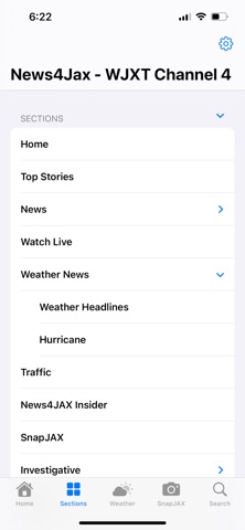 News4Jax - WJXT Channel 4 iPhone screenshot
