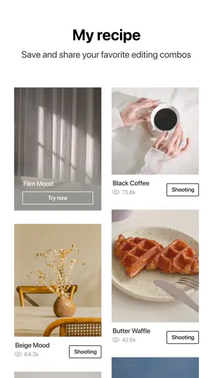 Foodie - Filter & Film Camera screenshot 5