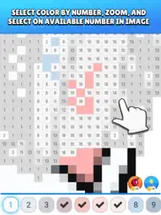 color by number pixelart asmr ipad resimleri 3
