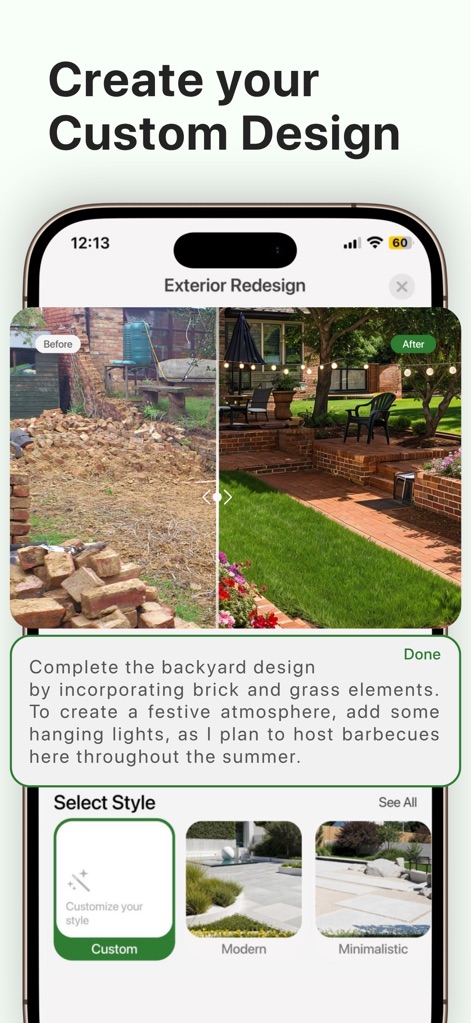 AI Garden & Landscape Design - Graphics & Design App | MWM