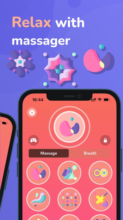 Massager phone vibration app