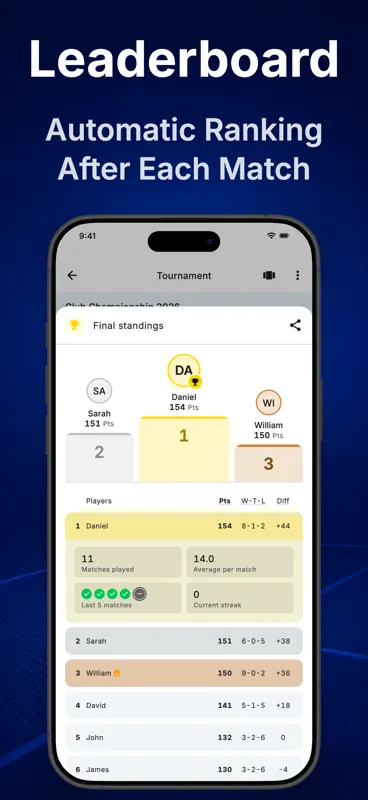 Americano Padel Manager screenshot 3 of 8