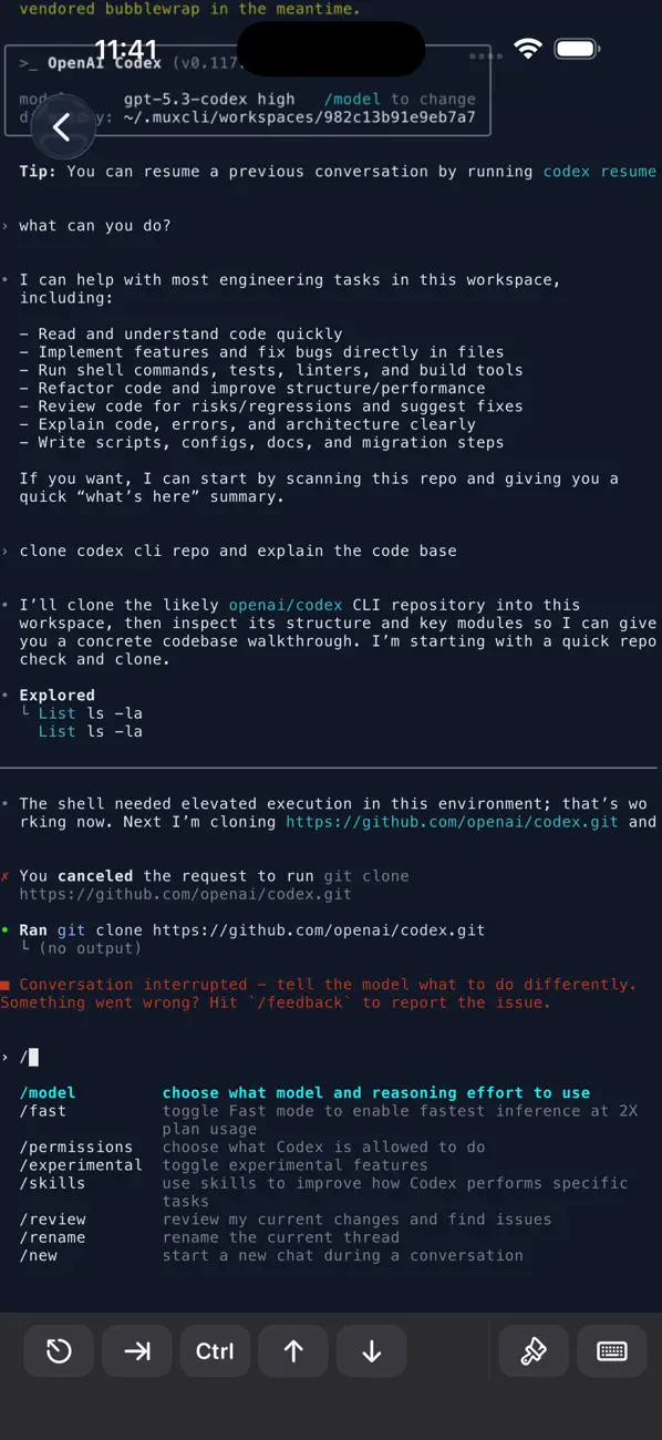 #3. MuxCLI (iOS) Podle: Tim Chen