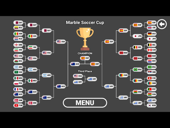 Marble Soccer iPad screenshot 7 - Games app