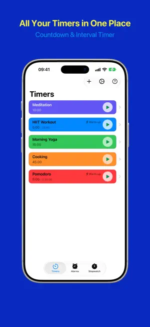 Timers & Alarms screenshot 1