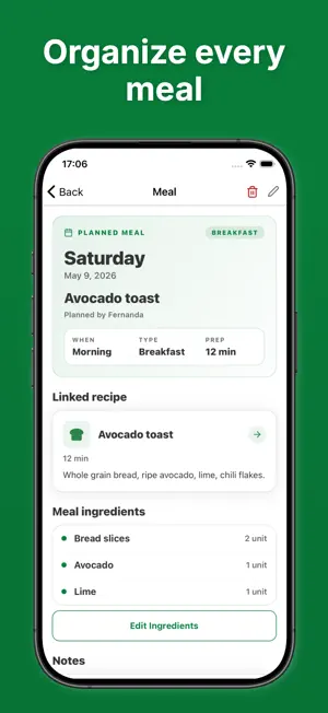 Meal Planner - Cookyno screenshot 4