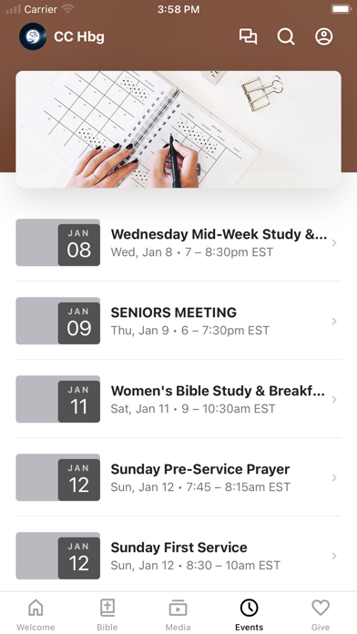 Calvary Chapel Harrisburg WS Screenshot