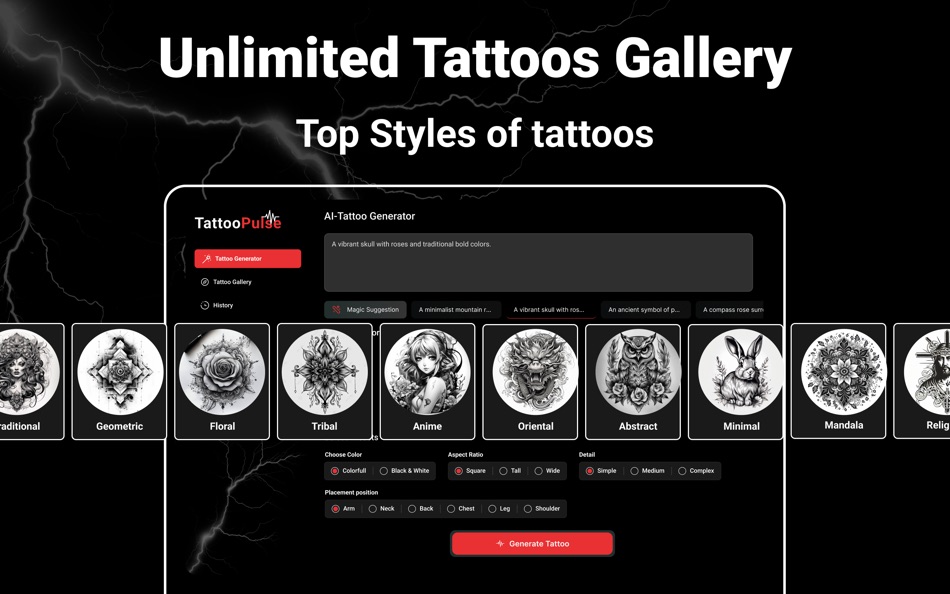 #2. AI Tattoo: Maker & Generator (macOS) 由: Muhammad Usama