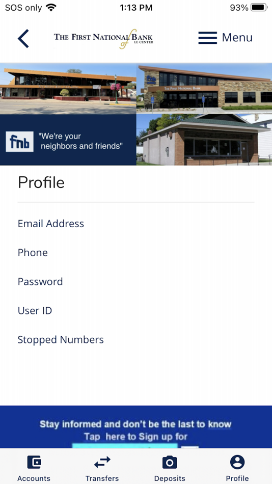 #4. FNB Le Center (iOS) Με: FNB Le Center