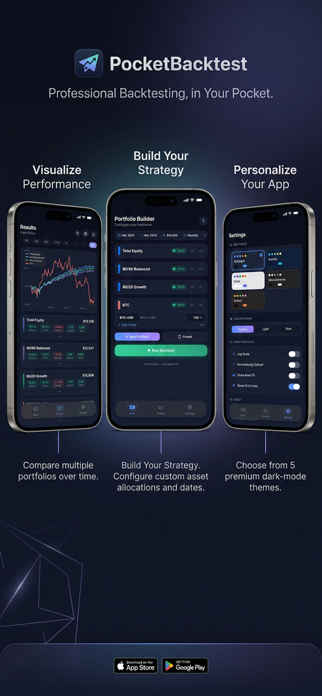 PocketBacktest Screenshot 1 of 3