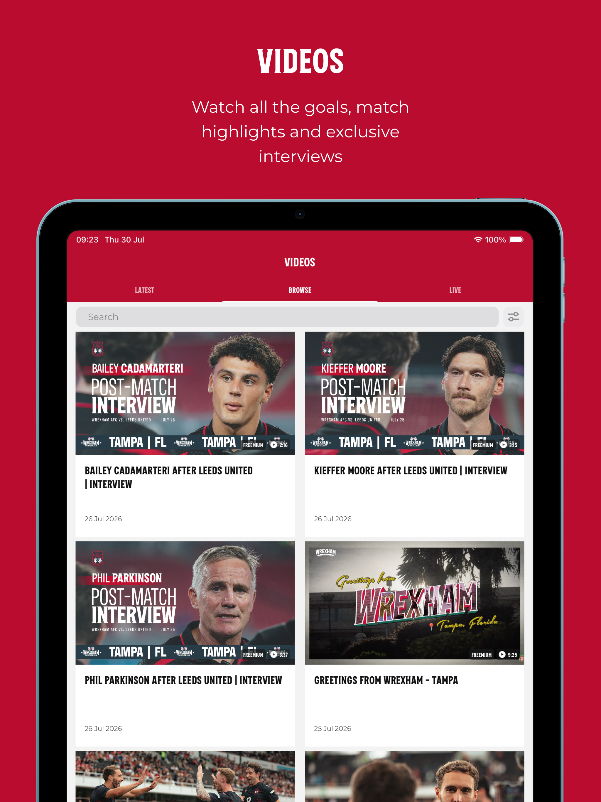 Wrexham AFC screenshot 13