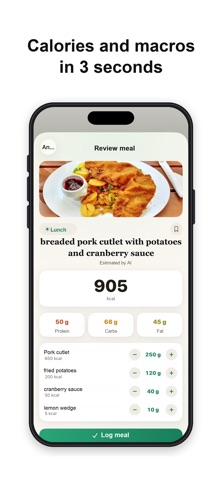 Calorie Tracker AI – Talerz Screenshot 2 of 5