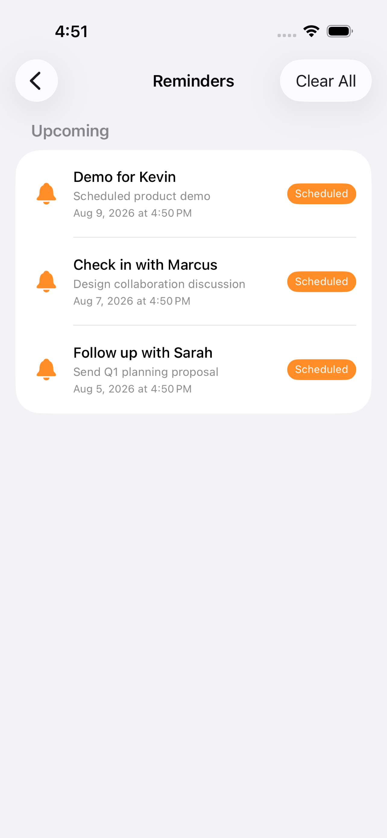 Nexus Contacts screenshot 8