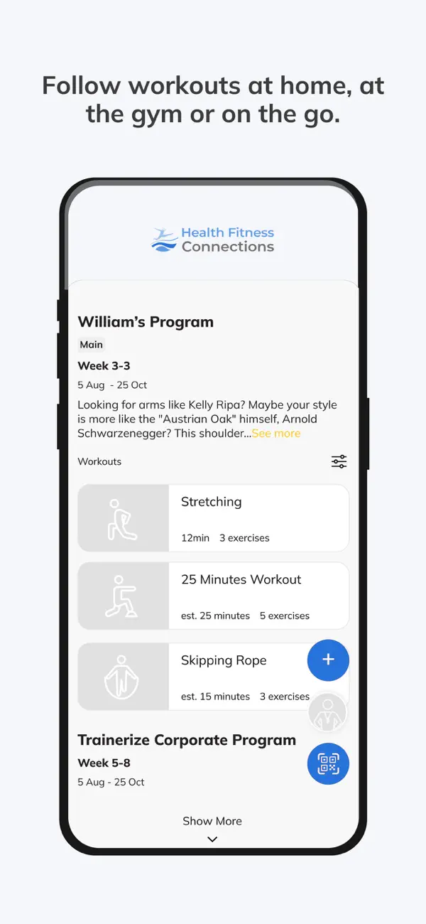 Screenshot #3 pour Health Fitness Connections