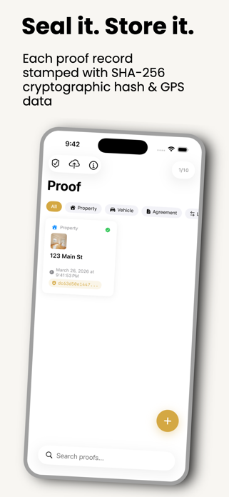 Proof – Vault Screenshot 2 of 4
