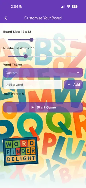 Word Finder Delight screenshot 4