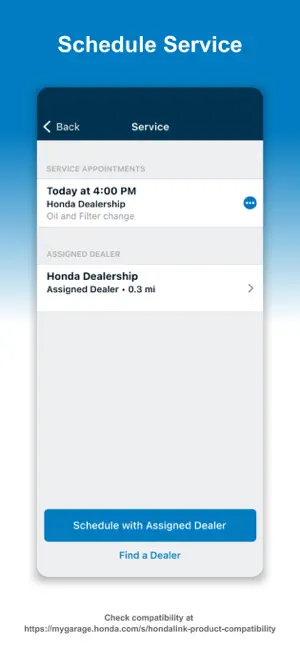 HondaLink screenshot 4