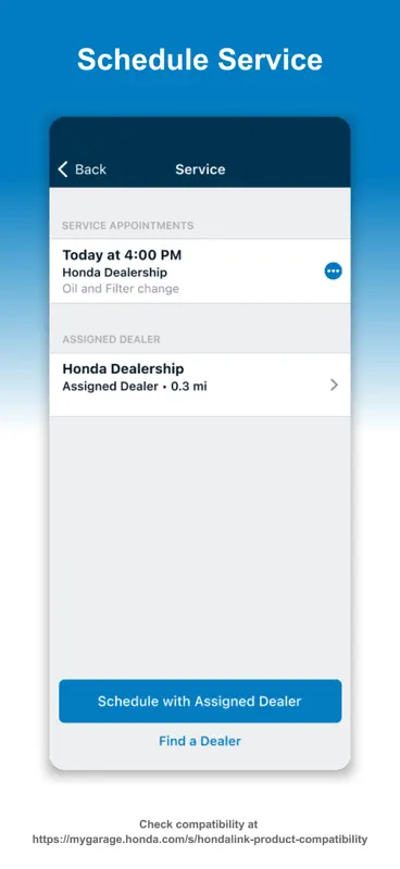 HondaLink screenshot 4 of 4