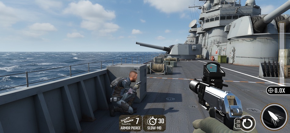 #2. Sniper Strike: Shooting Games (iOS) Bởi: Mobile Gaming Studios