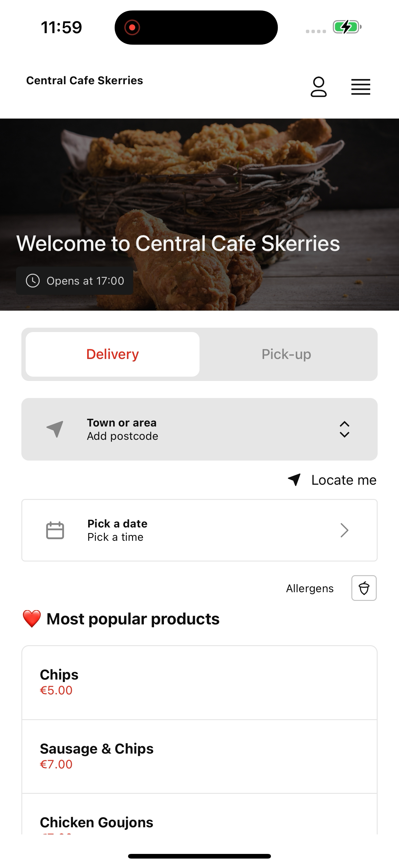 Central Cafe Skerries screenshot 5