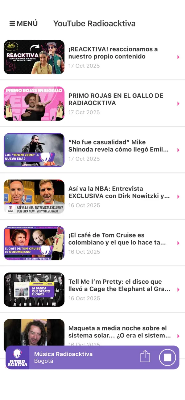 Screenshot #3 pour Radioacktiva