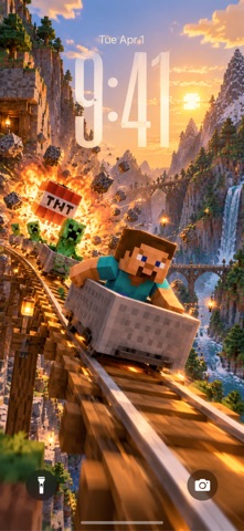 Crafty:Wallpaper for Minecraft — скриншот 2