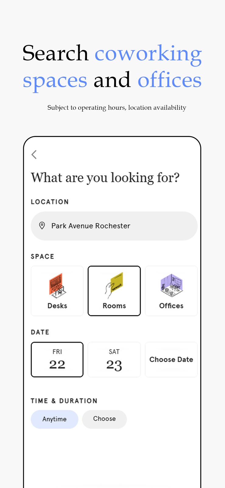 WeWork: Flexible Workspace iphone screenshot 3