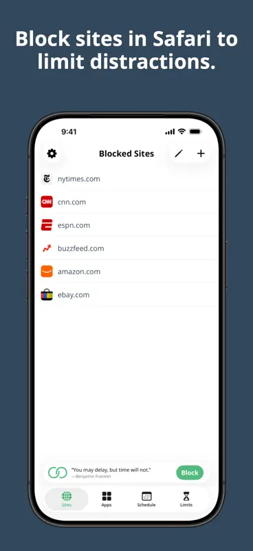 Liberate: Screen Time Control screenshot 1 of 4