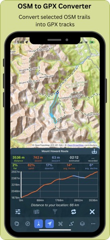Light Trail GPS screenshot