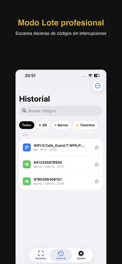 Captura de pantalla de PureLens en iPhone 2