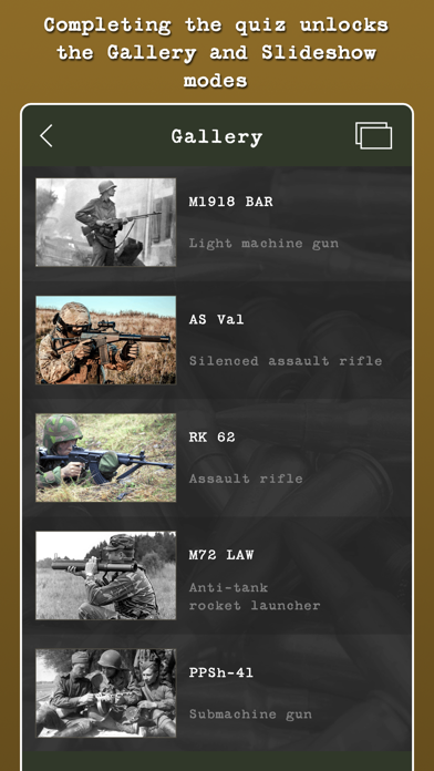Guess the Modern Firearm iPhone screenshot 5 - Games app