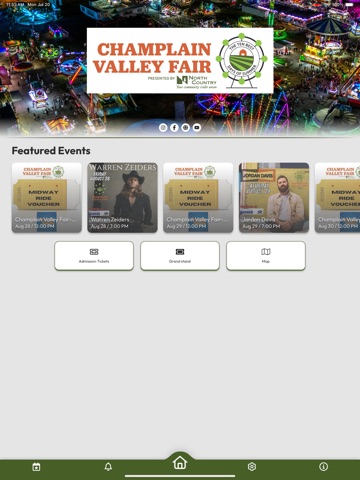 Champlain Valley Fair & Expo iPad screenshot