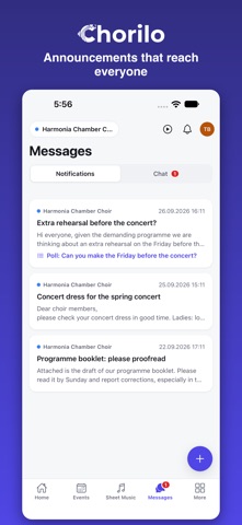 Chorilo – The Choir App Screenshot 8 of 9