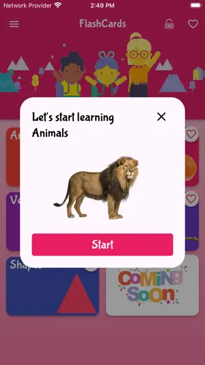 FlashCards: Babies First Words screenshot 2