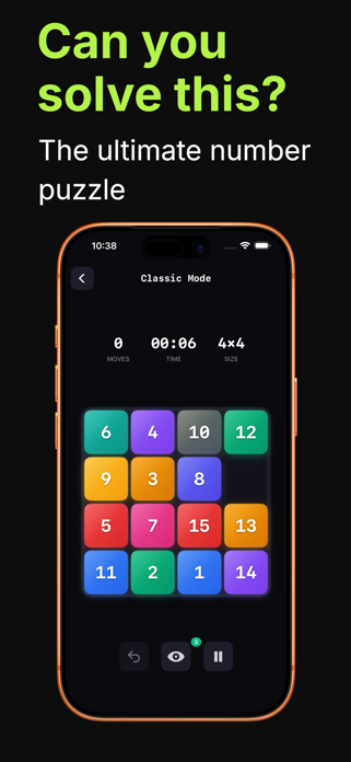 Glidy - Number Puzzle & Brain Screenshot 1 of 5