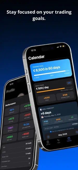 FLUX - Trading Journal screenshot 1