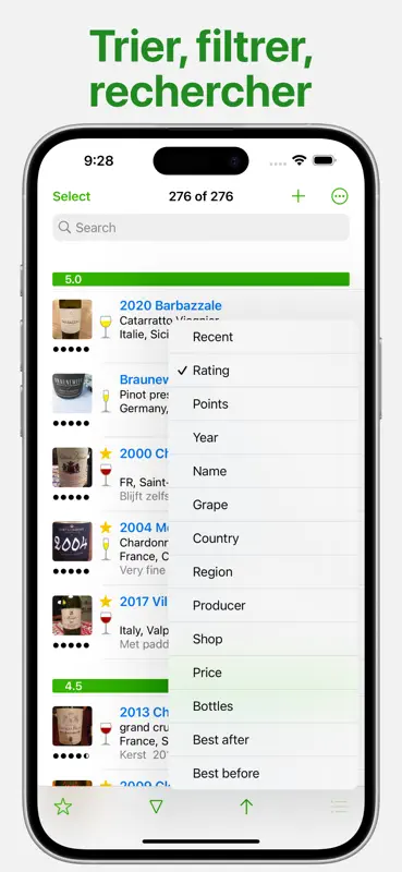Vin notes - Wines V2 screenshot 2 of 6