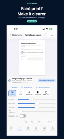 PDF Scanner: Scan Sign OCR Screenshot 5 of 6