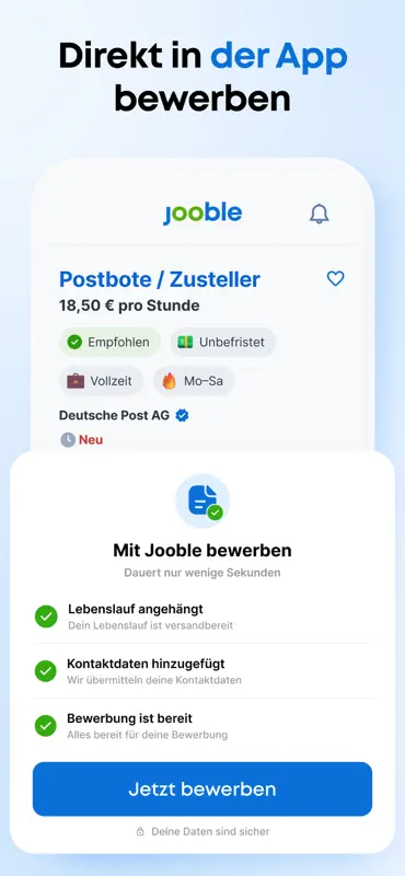 Jooble － Jobsuche & Jobbörse screenshot 4 of 7