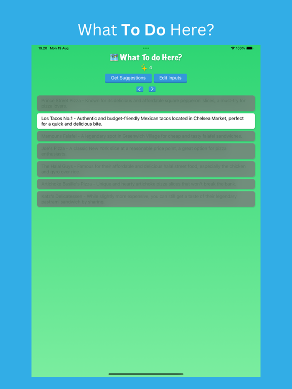 Screenshot #5 pour What To Do Here