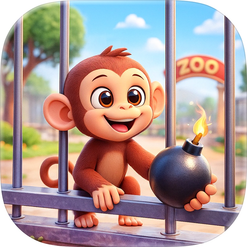 Monkey Chaos Life Simulator 3D screenshot 1