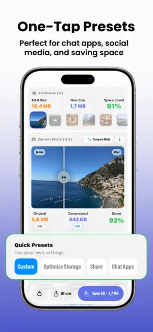 SmartSize: Photo Compressor screenshot 3