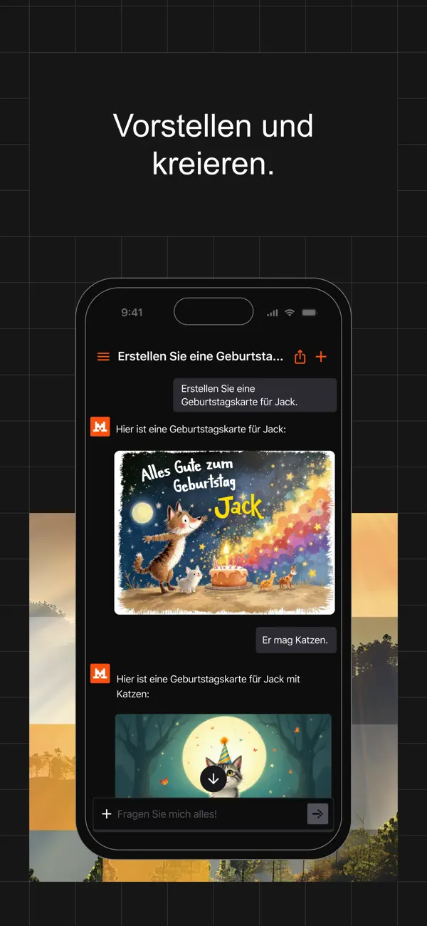 Le Chat by Mistral AI iPhone App Screenshot 4 – Produktivität