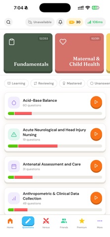 Tangerine Prep: PNLE Reviewer iPhone screenshot 7