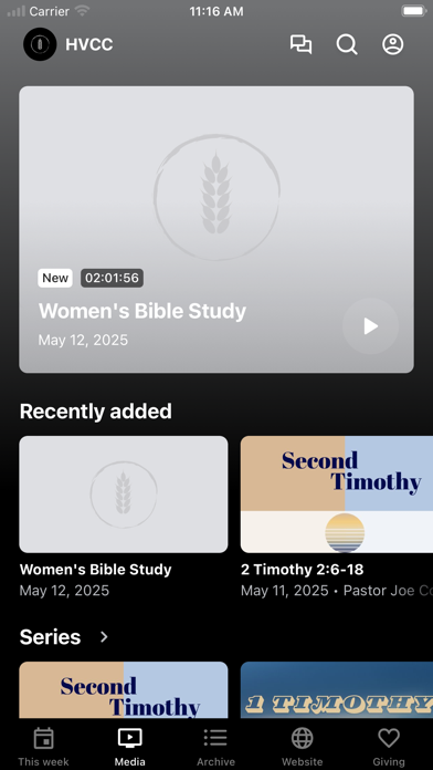 Screenshot #2 pour Harvest Valley Calvary Chapel