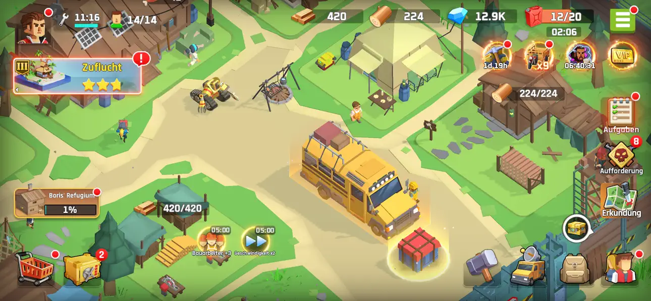 City Of Survivors iOS Mod IPA screenshot 3 - iOS game interface