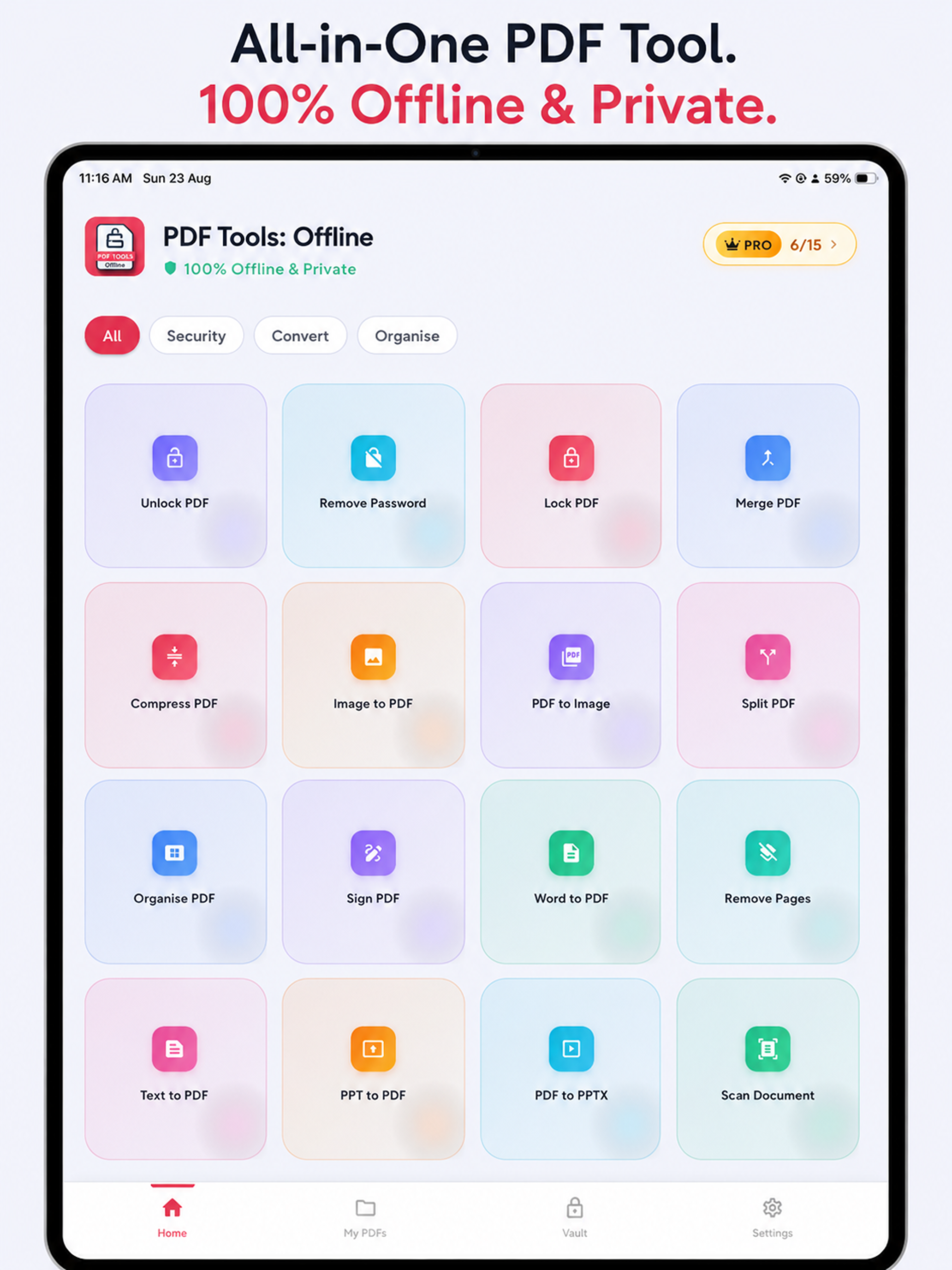 PDF Unlock: Offline PDF Tools screenshot 7