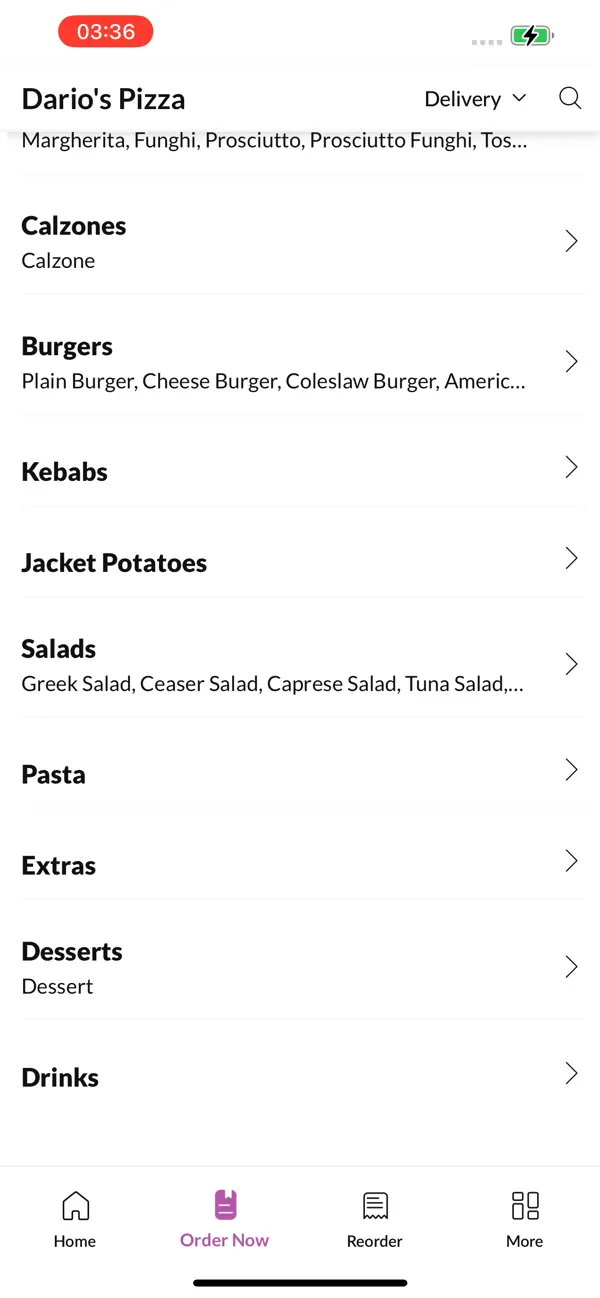 Screenshot #3 pour Dario's Pizza